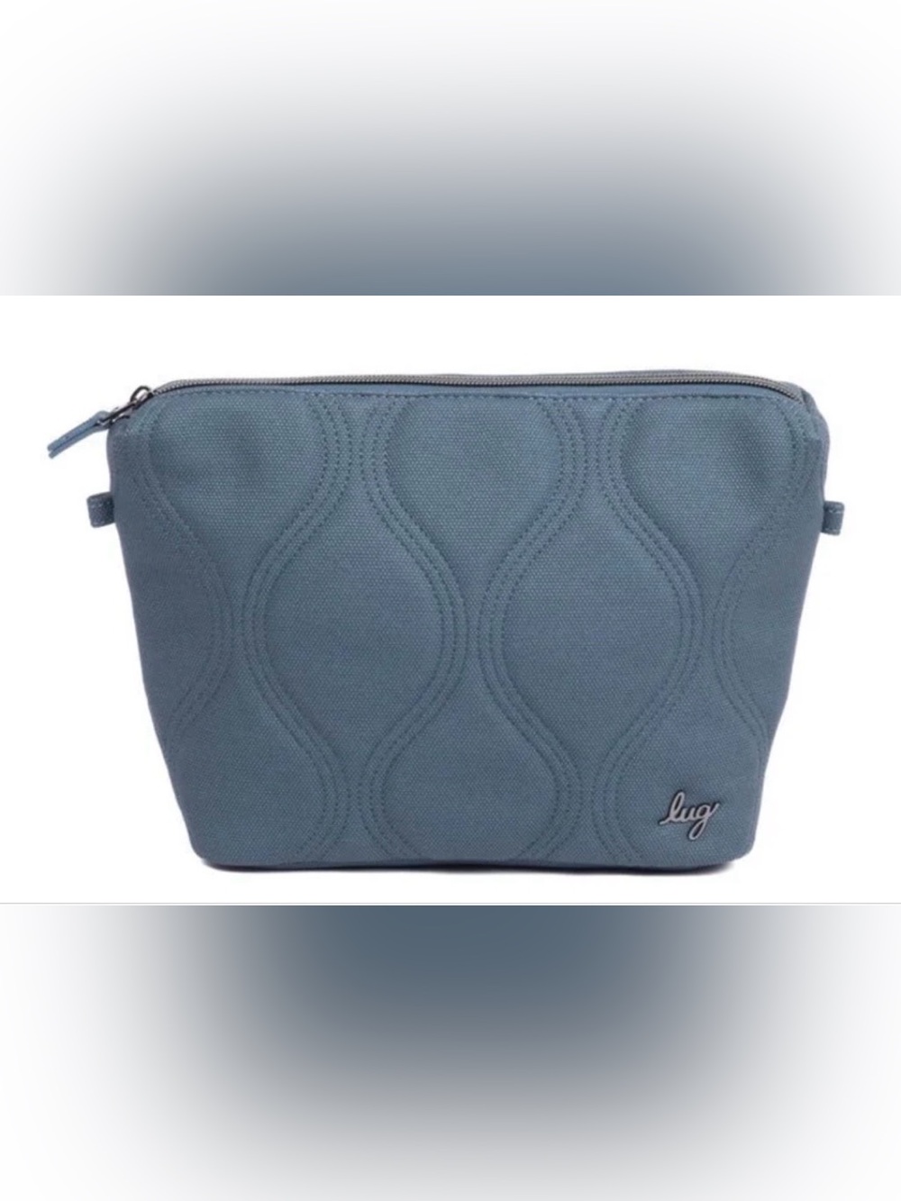 lug Volley Matte Luxe VL Pouch in Slate Blue